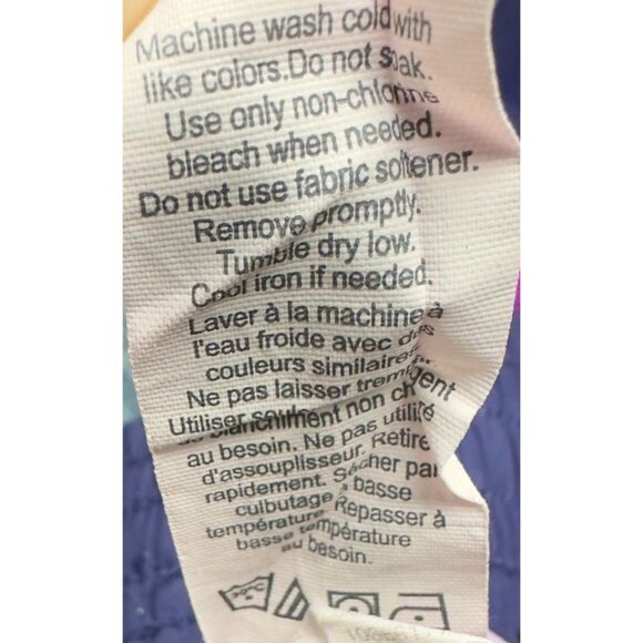 Champion Duo Dry Shorts Womens XL Purple & Pink Athletic Drawstring Waist - Picture 7 of 7